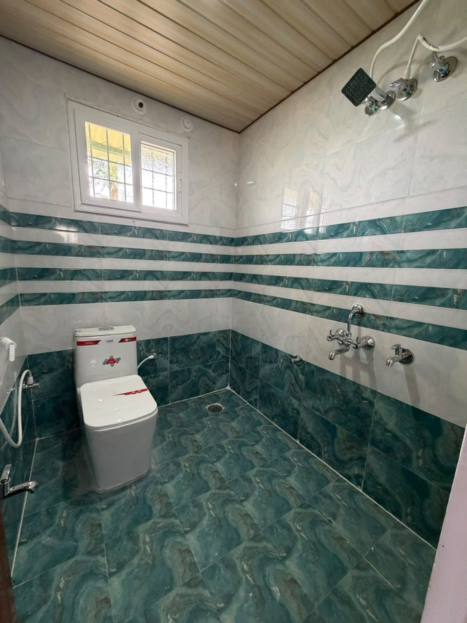 Tiled bathroom